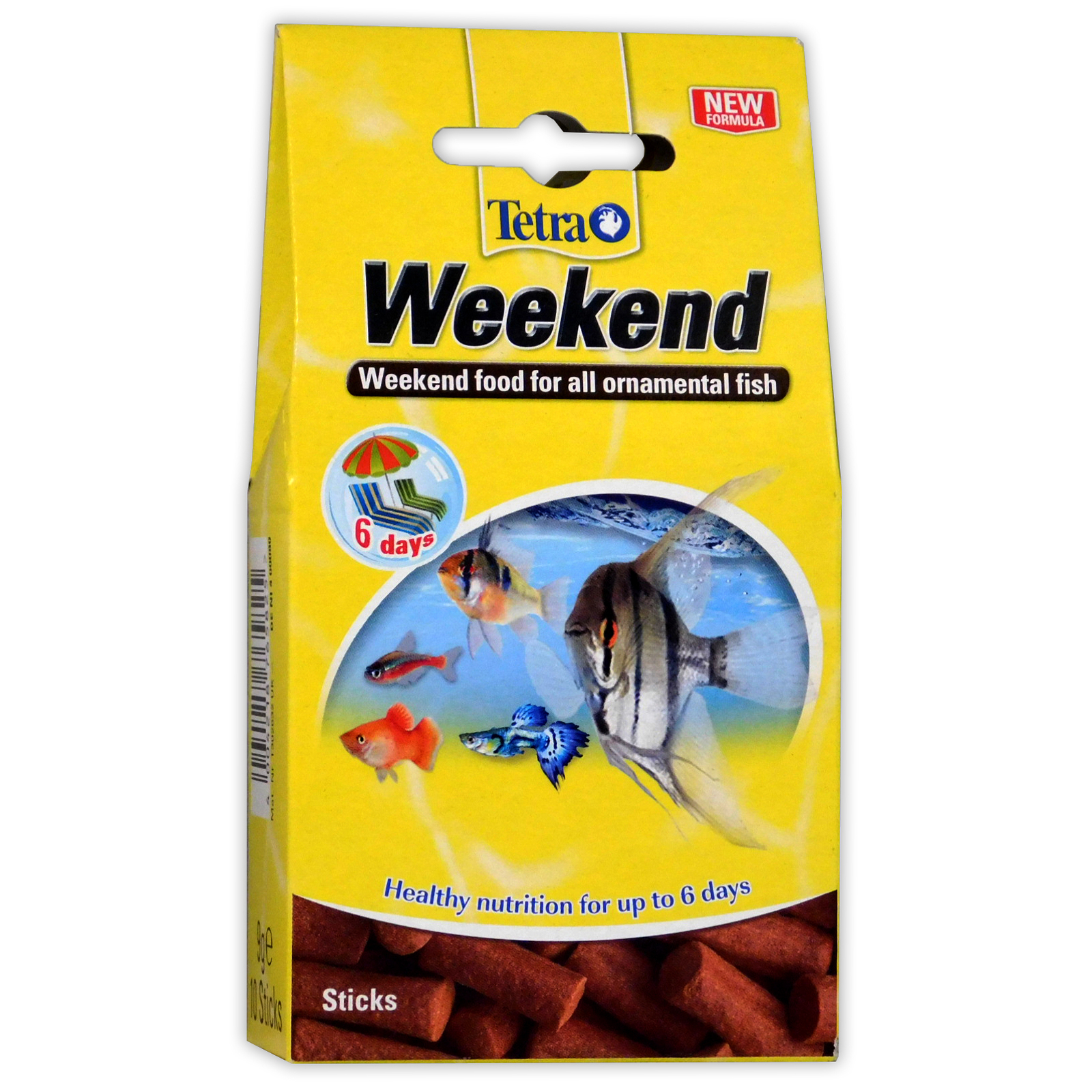 TETRA HOLIDAY FOOD BLOCK WEEKEND VACATION STICKS FISH GOLDFISH TROPICAL