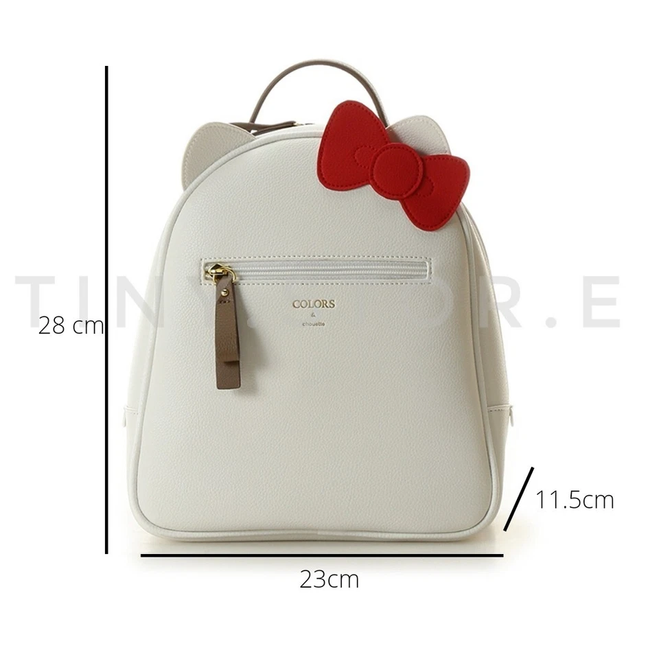 Mochila Hello Kitty Sanrio Bolso Japonés Mochila Media Mujer eBag Totalmente Nueva Foto 2 de 4