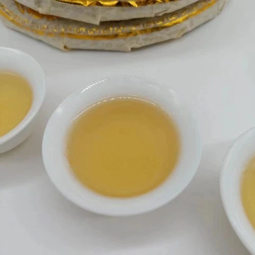 Yunnan Té Crudo Pu-erh Colección Islandia Puerh Pastel de Té Crudo Bingdao Pu'er 357 g - Imagen 4 de 7