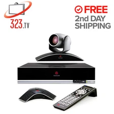 Polycom HDX 9002 Complete System EagleEye Camera & Mic Array 2200-23900-001 