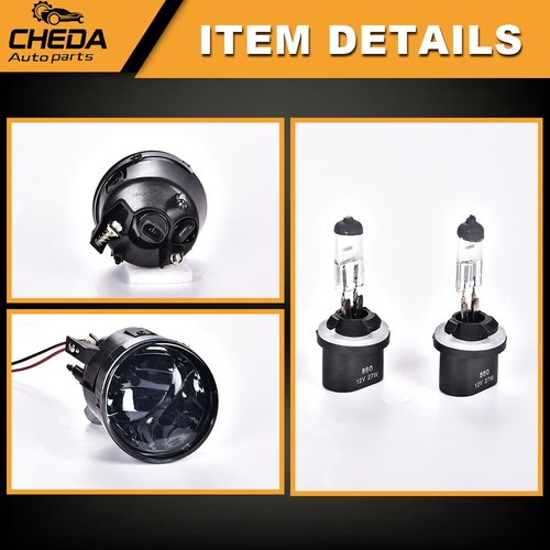 Par de luces antiniebla para parachoques delantero ahumado Titan 05-07 Nissan Armada/04-15 - Imagen 8 de 9