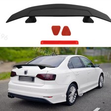 Matte Black 46 Rear Trunk Spoiler Wing Lip For Volkswagen Vw Jetta Mk6 11-18