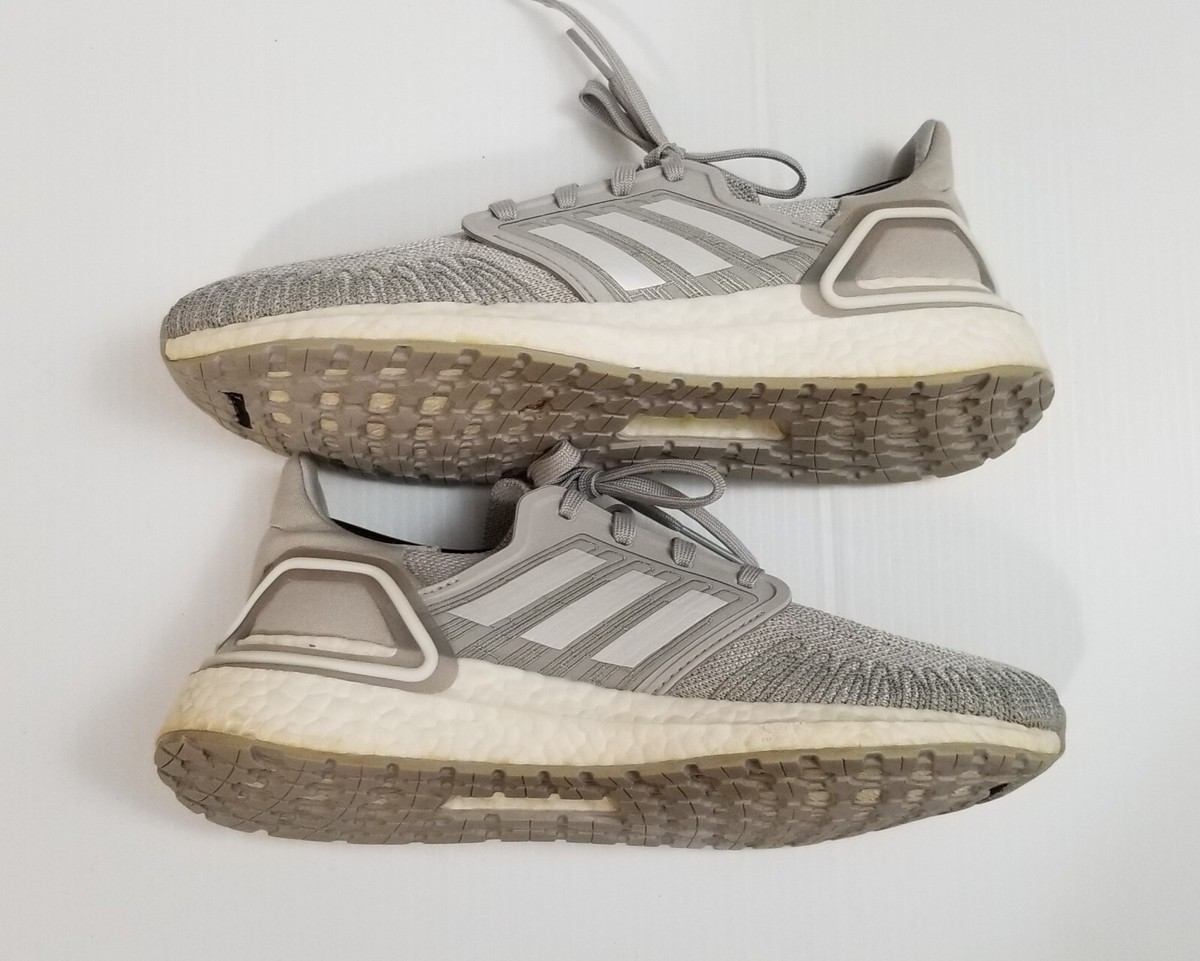 Adidas Womens Ultra Boost 20 FX8282 Gray Lace Up Low Top