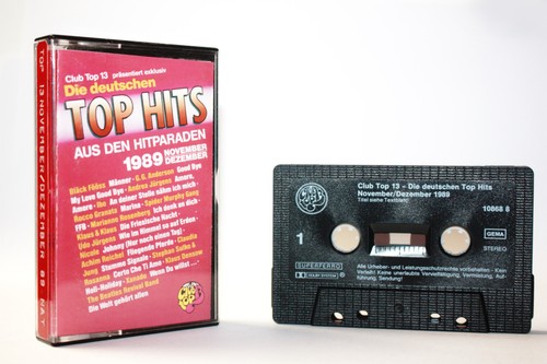 Auswahl: MUSIKKASSETTE "CLUB TOP 13" - DEUTSCHE CHART HITS - OLDIES - Picture 125 of 126