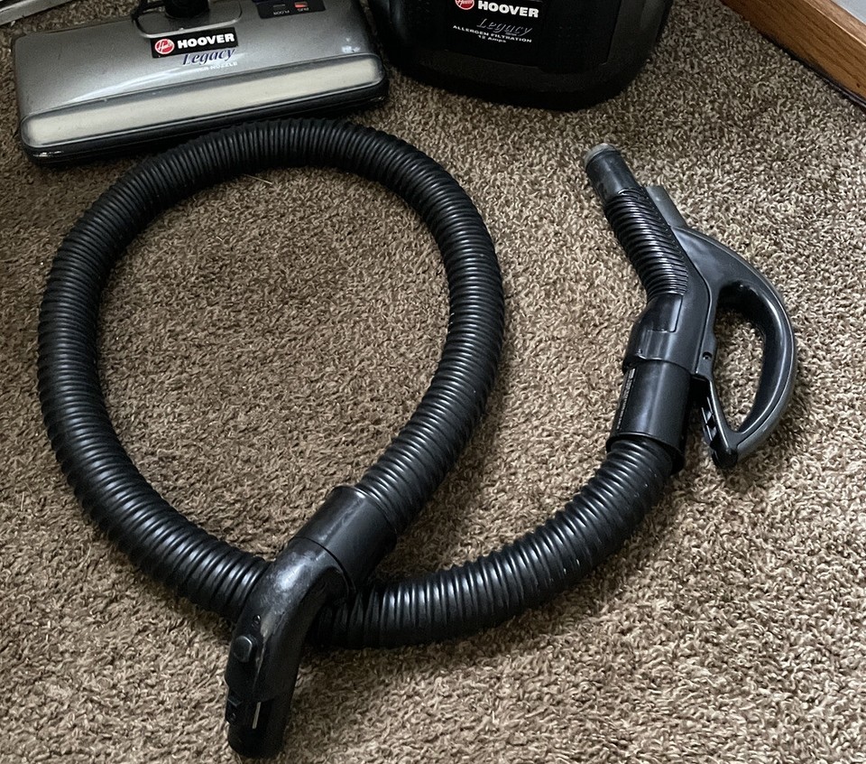 Hoover Canister Vacuum S3592 Legacy Bagged w/ Powerhead Tested/Working