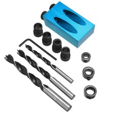 Pocket Hole Jig Kit 850 Easy Drill System Woodworking Screw Drill Heavy Duty DIY