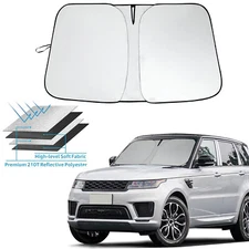 JJMY For Range Rover Sport 2014-2022 Windshield Sun Visor Cover 4 Layer Sunshade
