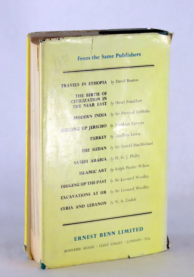 H St J B Philby 1st Ed 1957 The Land of Midian Travels in Saudi Arabia HC w/DJ - Image 2 of 4