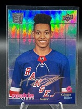 2020-21 UD Extended Series Rookie Class #RC-6 K'Andre Miller - NY Rangers RC