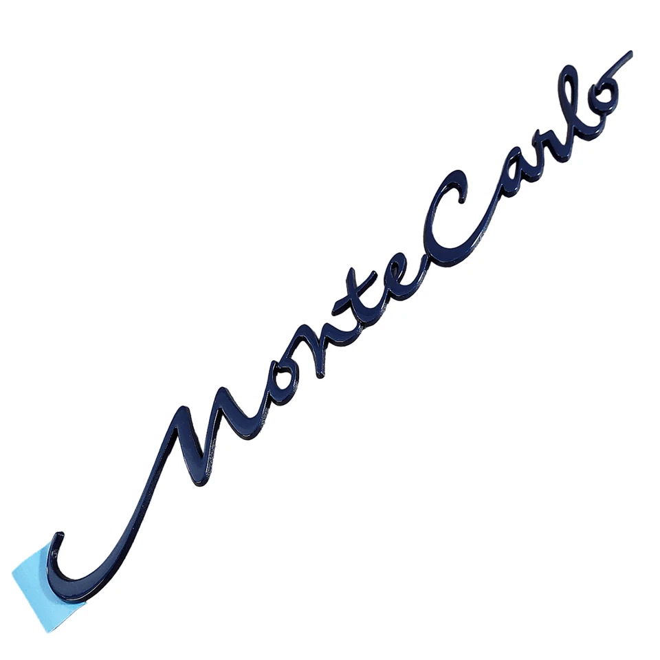 Nuevo emblema montado en panel cuarto azul GM 00-05 Monte Carlo genuino se adapta a derecha o derecha Foto 2 de 4