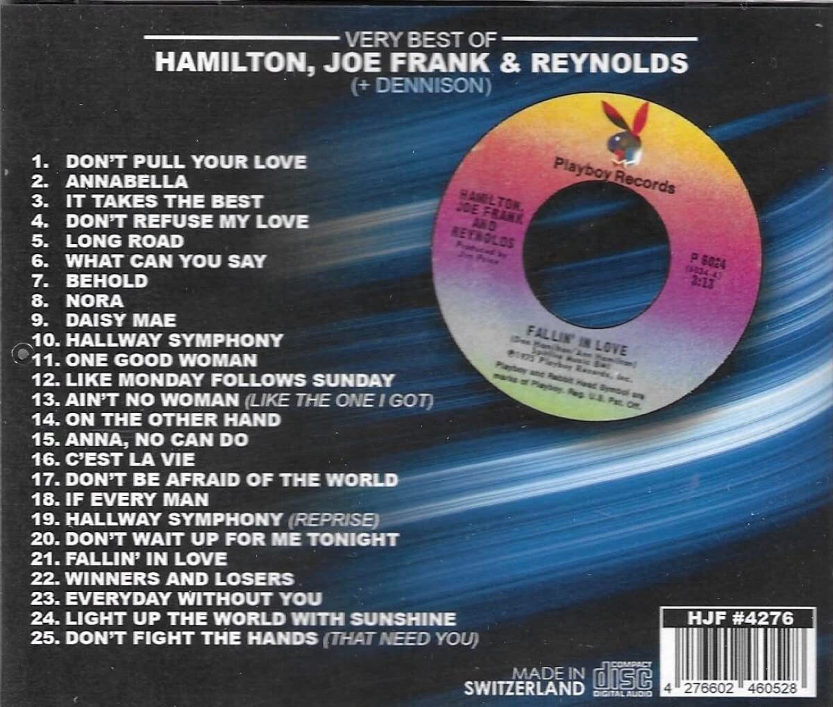 Hamilton, Joe Frank / Reynolds Very Best Of 25 cutsALL Their Hits On