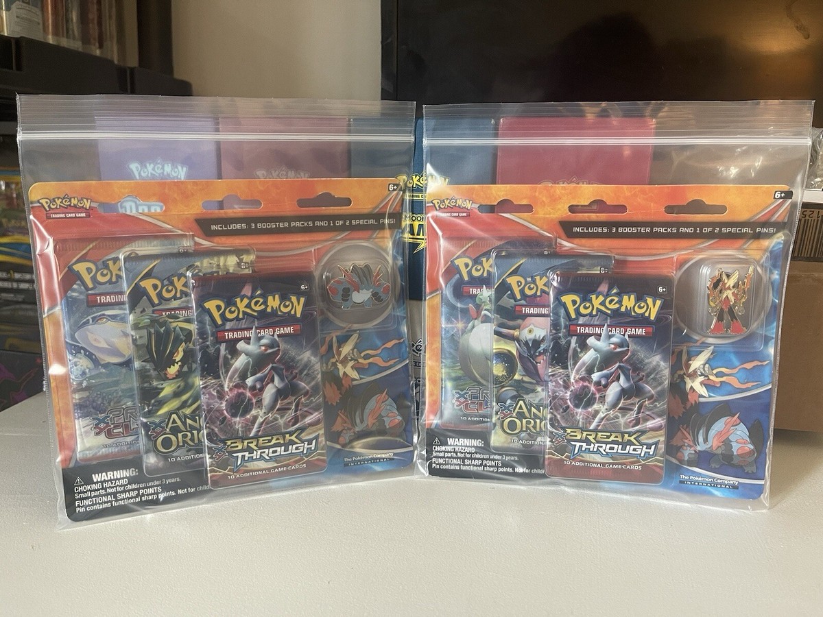 POKEMON 2015 3-Pack Mega BLAZIKEN & SWAMPERT Collector's Pin