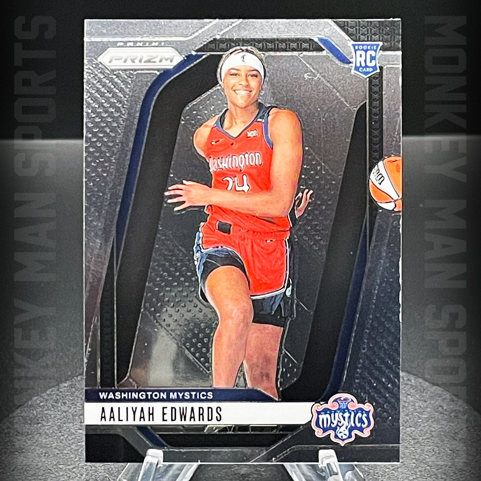 2024 Prizm WNBA - Aaliyah Edwards Rookie RC - #142 MINT