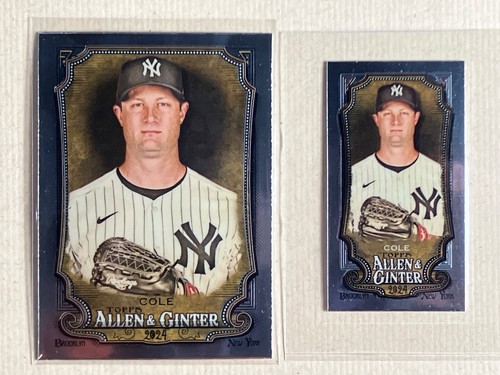 2024 Topps Allen & Ginter Chrome Gerrit Cole, New York Yankees + Chrome Mini - 第 1/1 張圖片