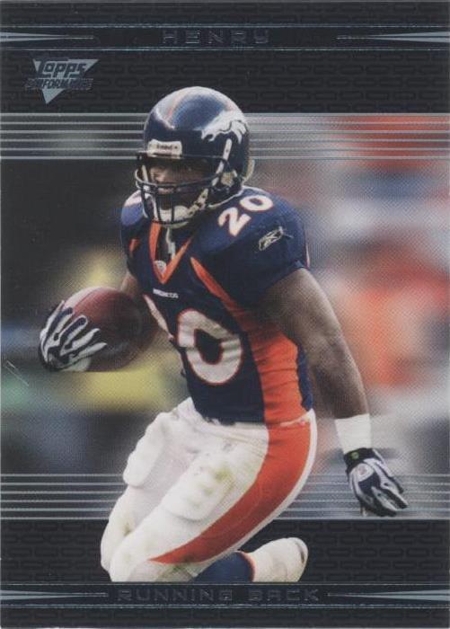 2007 Topps Performance Travis Henry #55 - 1 of 1