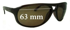 SFx Replacement Sunglass Lenses fits Ray-Ban RB4124 - 63mm Wide