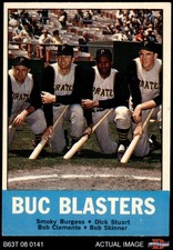 1963 Topps #18 Roberto Clemente Buc Blasters Pirates HALL-OF-FAME 7 - NM
