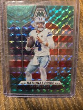 2024 Panini Mosaic National Pride Dak Prescott #253 Green Mosaic Prizm