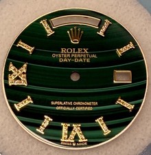 Rolex Mens President Custom Malachite Roman Diamond Dial For 18038-118238