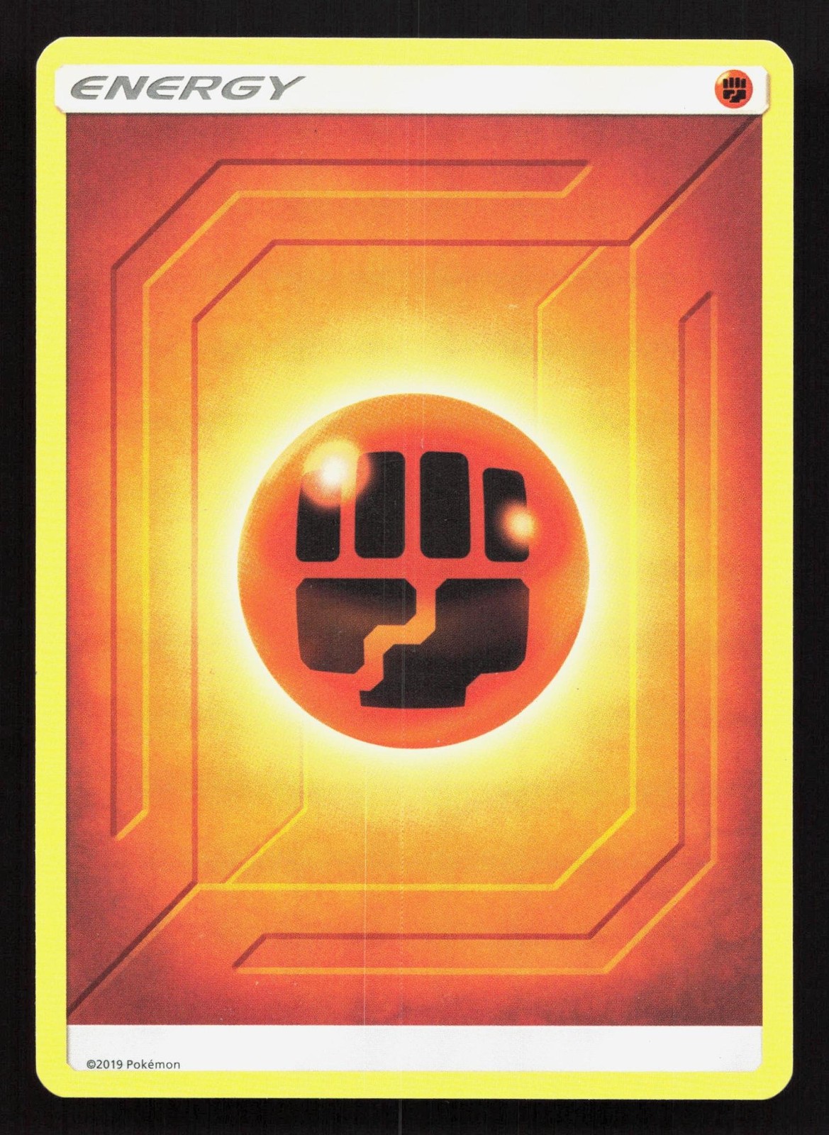 Fighting Energy 169/149 Sun & Moon LP Pokemon Card TCG
