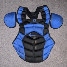 Rare Duke Nike Vapor Pro Chest Protector 16&rdquo; Catcher Baseball Blue Devils Gear.