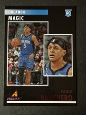 Paolo Banchero Rookie Card RC 2022-23 Chronicles Pinnacle RC Pink Foil #99. rookie card picture