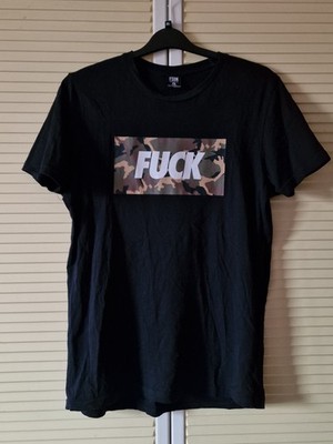 schwarzes T-Shirt, FSBN/Fishbone, Gr. M (regular fit)