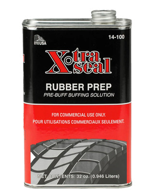 Xtra Seal Rubber Prep Liquid Pre-Buff Rubber Cleaner   32 oz. (14-100)