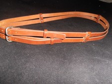 Banana Republic 1 1/4 " wide Light Brown Unique leather double belt