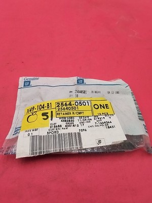 (Bag of 4) Genuine GM 25640501 Multi-Purpose Retainers OEM