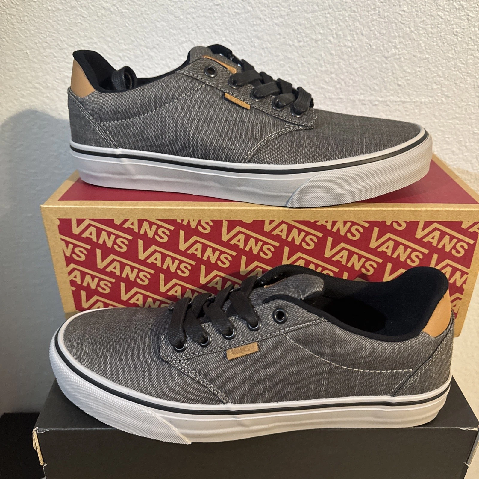 Vans Atwood Deluxe Comfort Uomo 9.5 Grigio