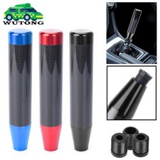 Jdm Carbon Fiber Long Stick Manual Racing Car Gear Shift Knob Shifter Universal Jdm Carbon Fiber Long Stick Manual Racing Car Gear Shift Knob Shifter Universal