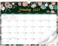 2027 Calendar - 2027 Wall Calendar, Jan. 2027 - Dec. 2027, 12-Month Calendar, 15