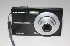 Olympus FE-20 8mp Camera ONY cracked screen 