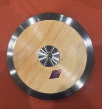 2k THROW1DEEP BRAND Wood Training Discus STEEL RIM BRAND NEW