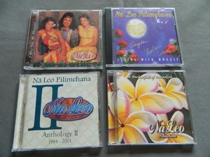 Lot of 4 Na Leo Pilimehana CDS Anthology II Flying with Angels Hawaii Hawaiian