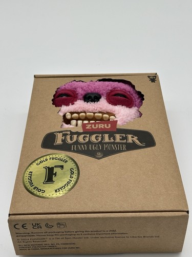 ZURU Fuggler💛GOLD Edition TEDDY BEAR NIGHTMARE Funny Ugly Monster BRAND NEW 9” - Picture 7 of 8
