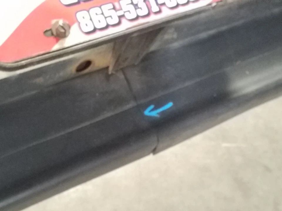 Chrome Front Bumper From 8501 GVW | Fits 1992-1997 Ford F250 F350 Bronco Foto 2 de 4