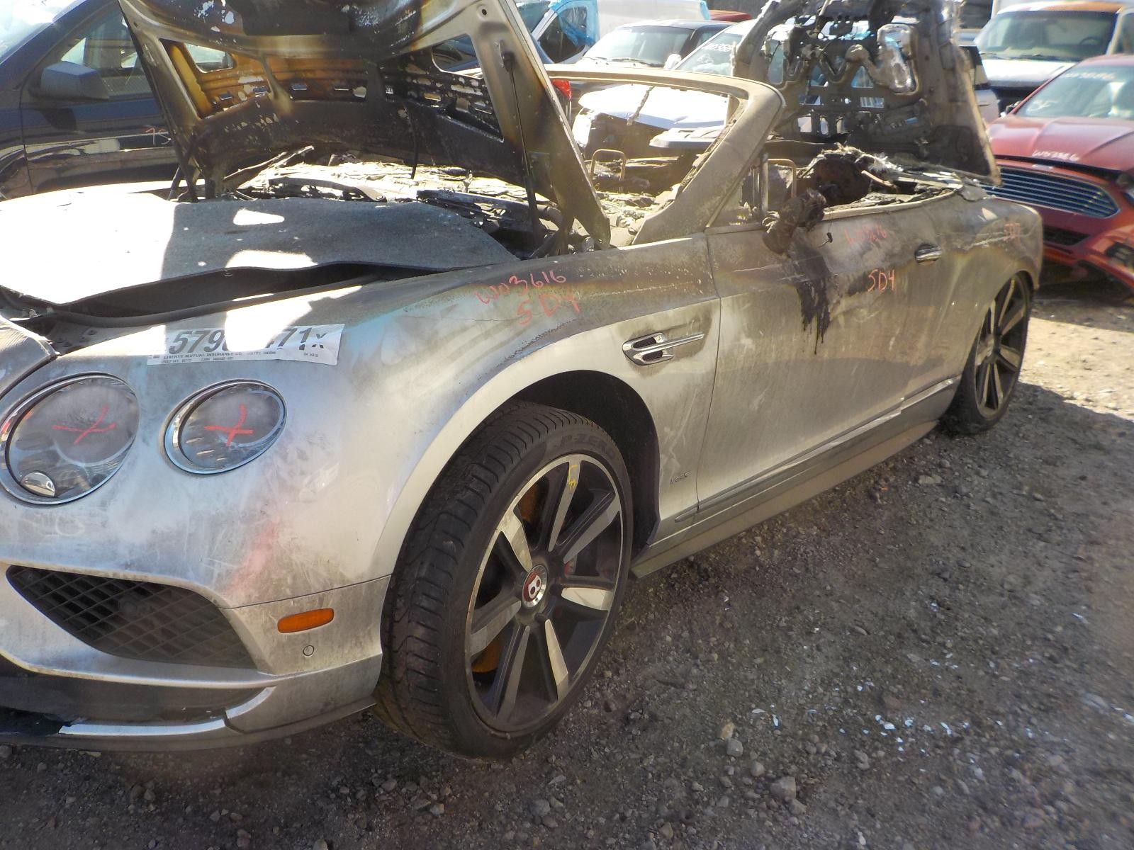 Used Brake Parts Misc Fr fits: 2017 Bentley CONTINENTAL GT Grade A