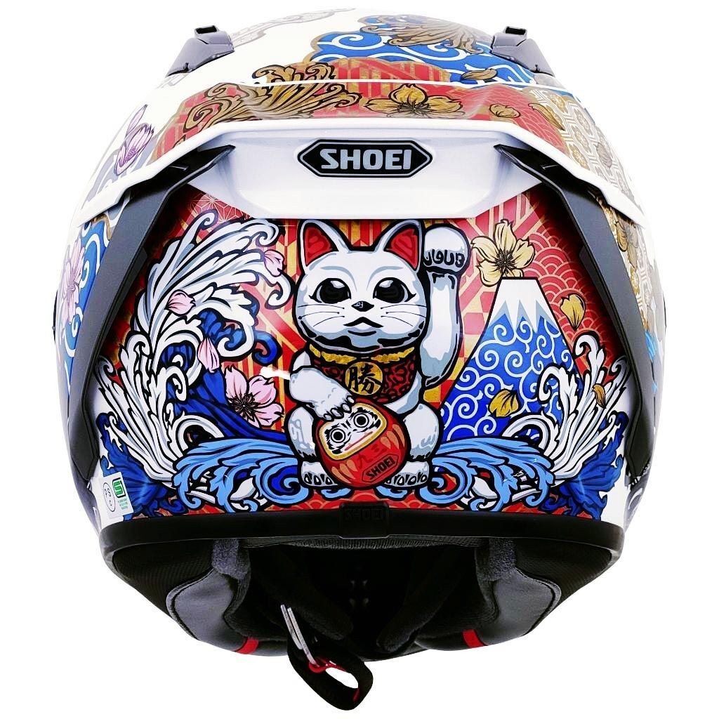 marquez lucky cat shoei helmet X-Fifteen 8 2XL Series helmet ever When I first saw this