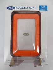 NEW - LaCie Rugged Mini 5TB USB External Hard Drive STJJ5000400 LRD0TU5 - SEALED