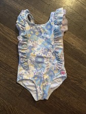Rufflebutts Girls Swimsuit 4T VGUC