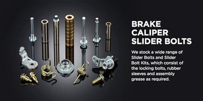 Bigg Red Front Brake Caliper Slider Bolt Pin Kit – For Mazda MX-5 NA 1994-1998 LH & RH - View #3