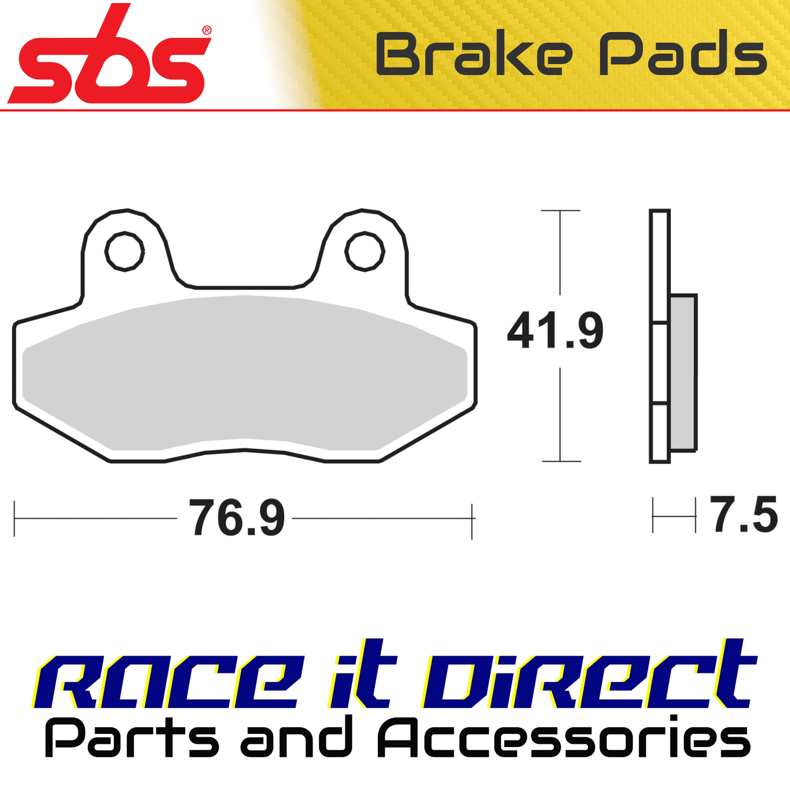BAR Of Brake SBS p200-ct for Moto Spare Parts Accessories Pieces Refills - Image 4
