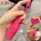 2IN1 Clitoral Vibrator G-spot Clit Stimulator Massager Wand for Women Sex Toys