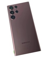 Org Original RüCkabdeckung FüR Samsung Galaxy S22 Ultra SM-S908 Burgunder