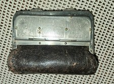 Antikes Portemonnaie, Geldb&ouml;rse f&uuml;r 10und 20 Goldmark sowie Kleingeld u. Scheine