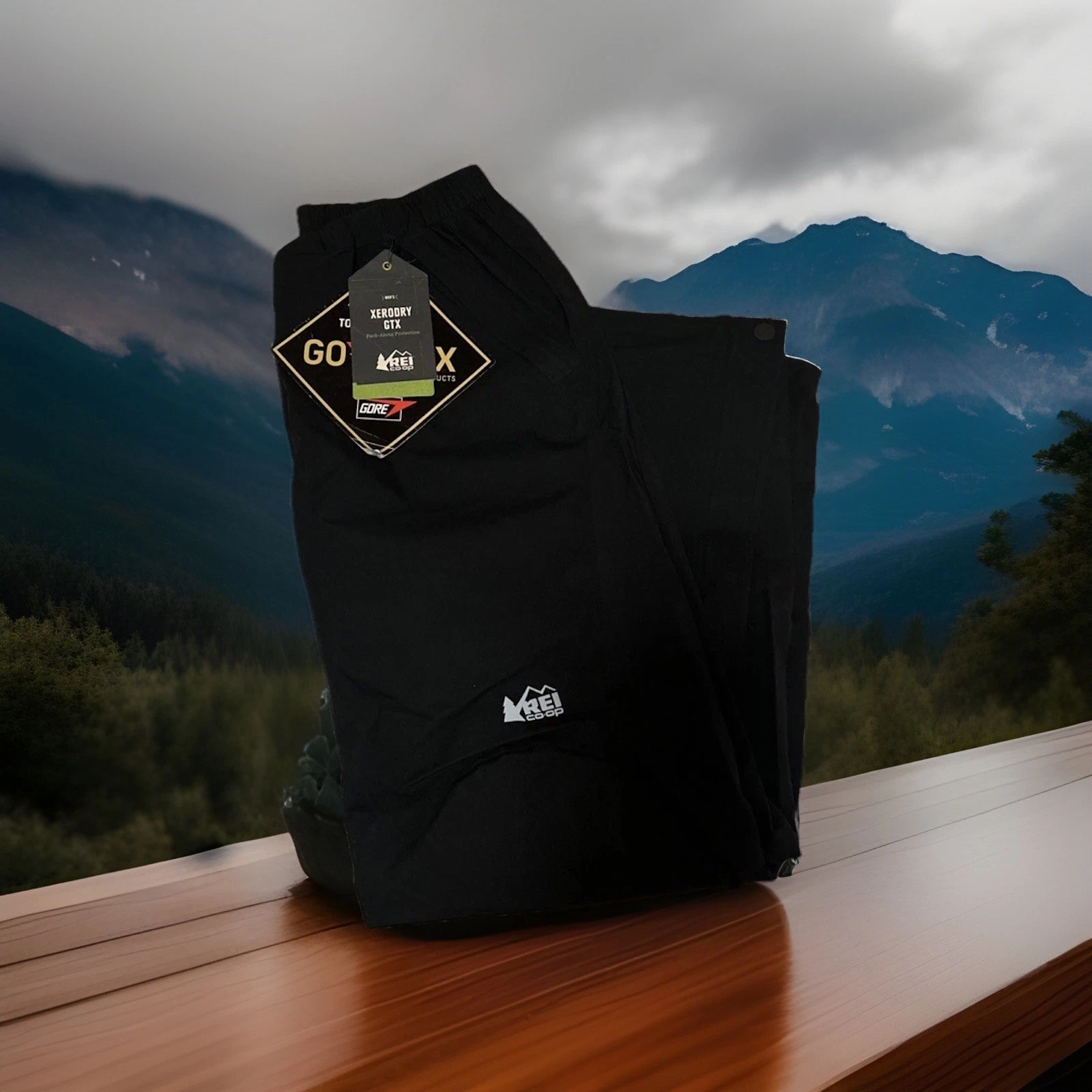 M REI XeroDry GTX Pants Mens Gore-Tex Black Waterproof Hike $139 NWT SZ Medium.
Opens in a new windo