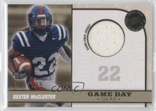 2010 Press Pass Portrait Edition Game Day Gear Gold 165/199 Dexter McCluster 2a9