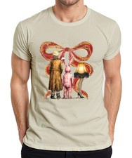 Leg Lamp rosa Hasenkostüm Junge im Mantel Weihnachten Retro Herren T-Shirt